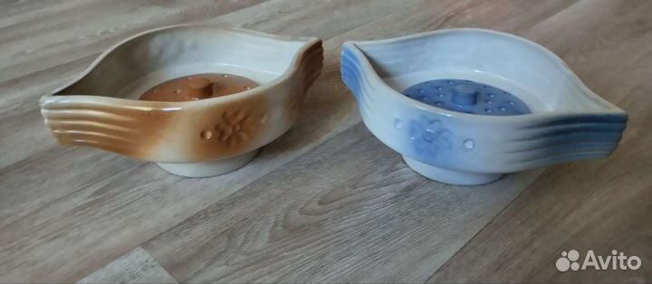 Вазы, тарелки. Графин