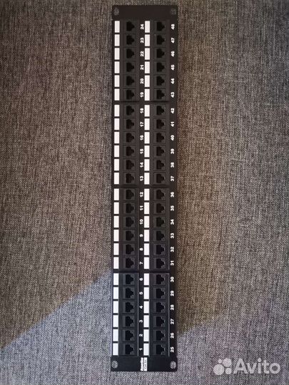 Патч панель Hyperline Cat5e 48port