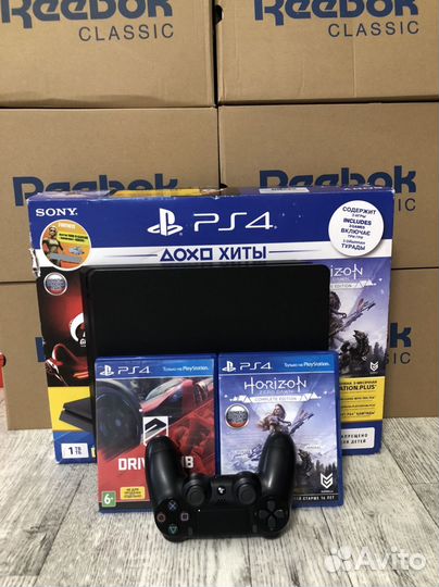 Sony playstation 4 Slim 1тb 19 год