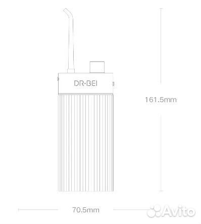 Беспроводной ирригатор Dr.Bei F3