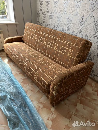 Диван раскладной бу бесплатно