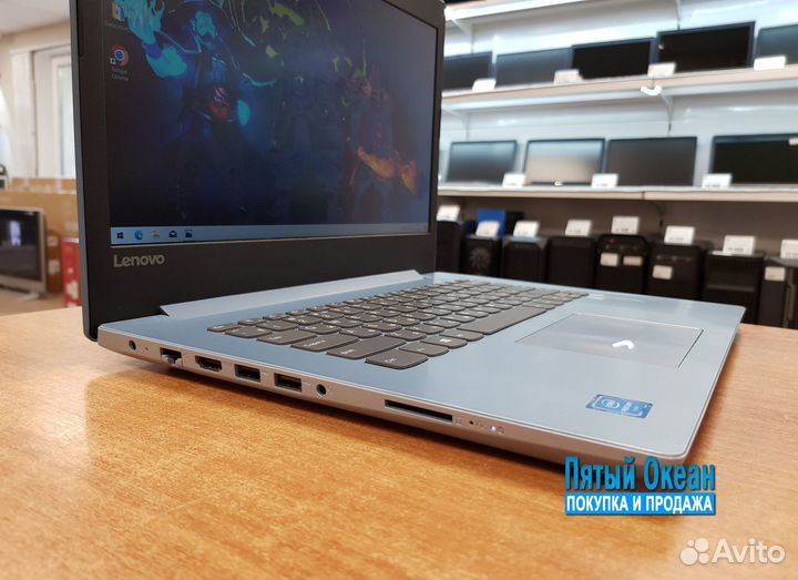 Ноутбук Lenovo FHD 14, Pentium N4200, SSD, Гаранти