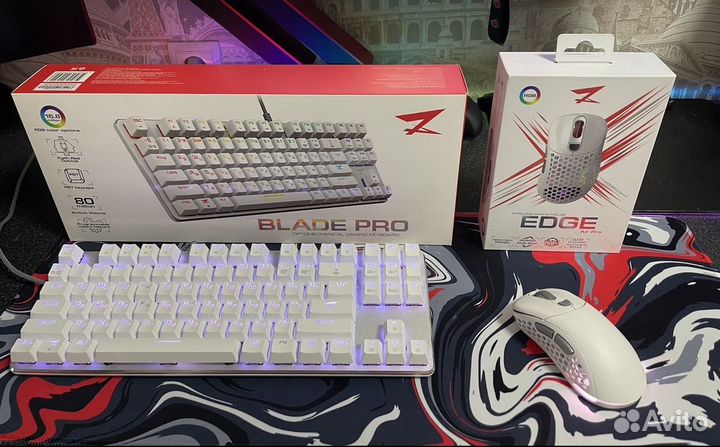 Zet gaming pro Клавиатура+Мышка+Коврик для мышки