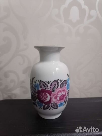 Ваза для цветов фарфор СССР, пфз