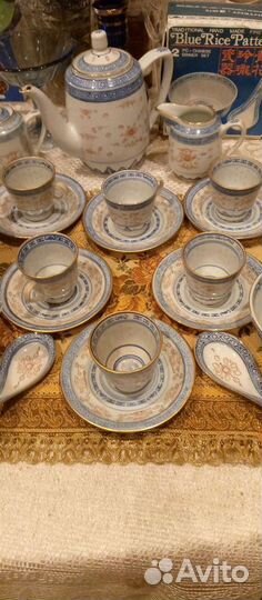 Сервиз,пиалы рисовый фарфор Китай