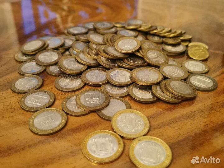 Юбилейные монеты 10 рублей