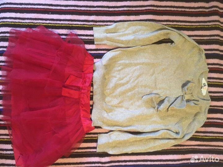 Детские вещи пакетом на девочку 104см