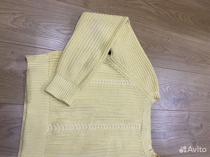 Свитер stradivarius лимонный