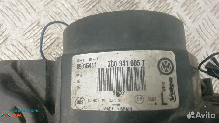 Фара левая Volkswagen Passat B6 2007