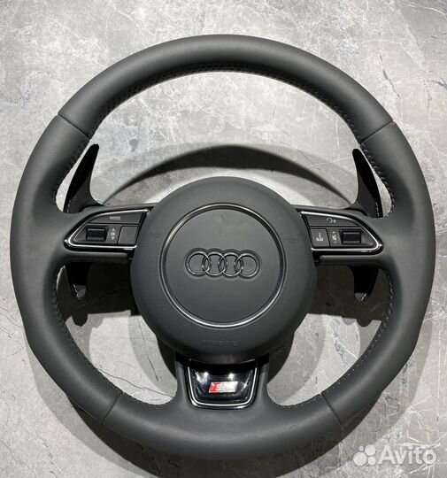 Руль S-line Audi A4 A5 с лепестками