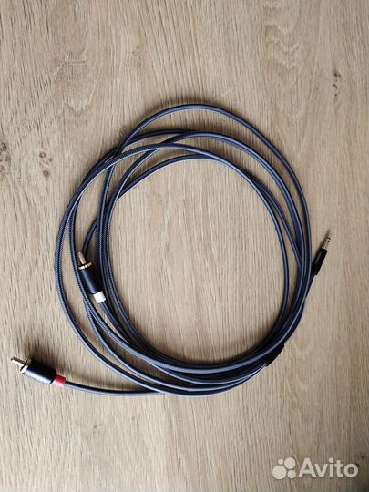 Кабель 3,5 jack на 2 rca