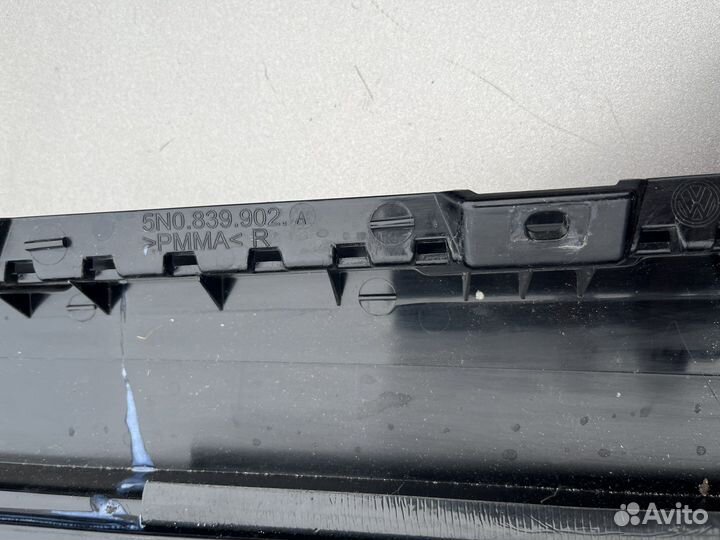 Volkswagen tiguan Накладка двери задней правой