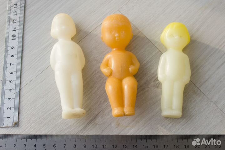 Советские пластмассовые полиэтиленовые игрушки