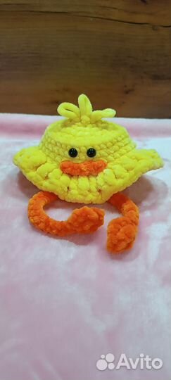 Лягушка. Плюшевая игрушка ручной работы