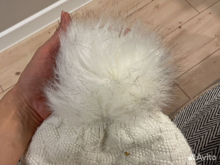 Шапка зимняя для девочки 50 52