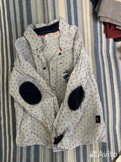 Рубашки для мальчика 92