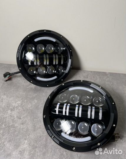 Светодиодные фары на ниву, УАЗ