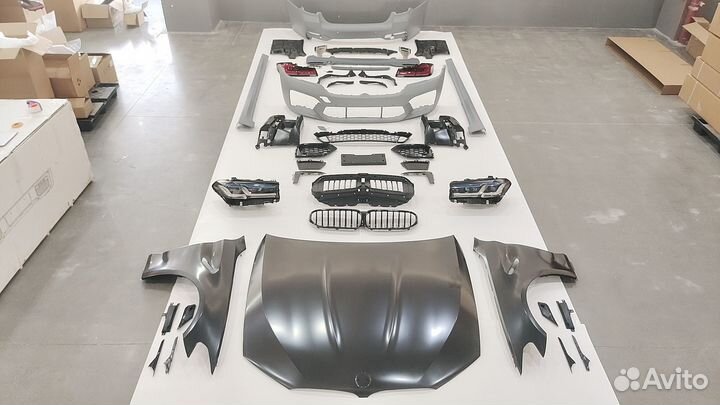 Рестайлинг комплект BMW 5 F10 в BMW M5 G38