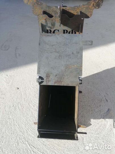 Походная печь ракета