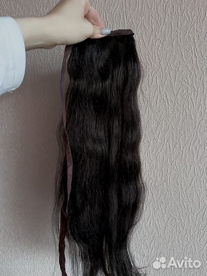 Шиньон волосы на заколках