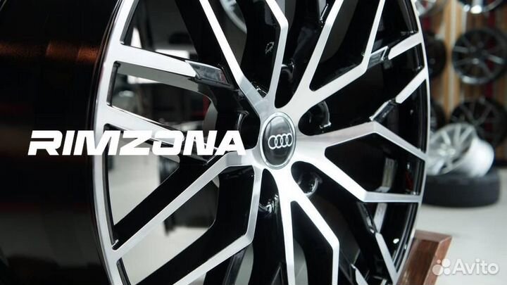 Литые диски в стиле Audi R19 5x112 ave