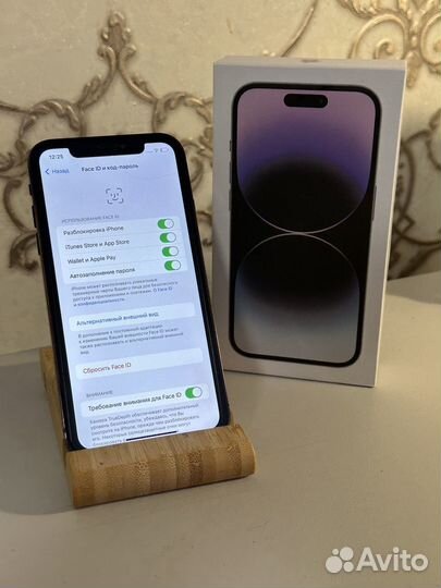 iPhone XR 128 gb в корпусе 14 pro purple