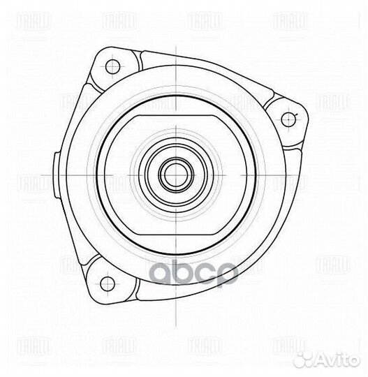 Опора стойки перед. Nissan Note (06),Tiida (04
