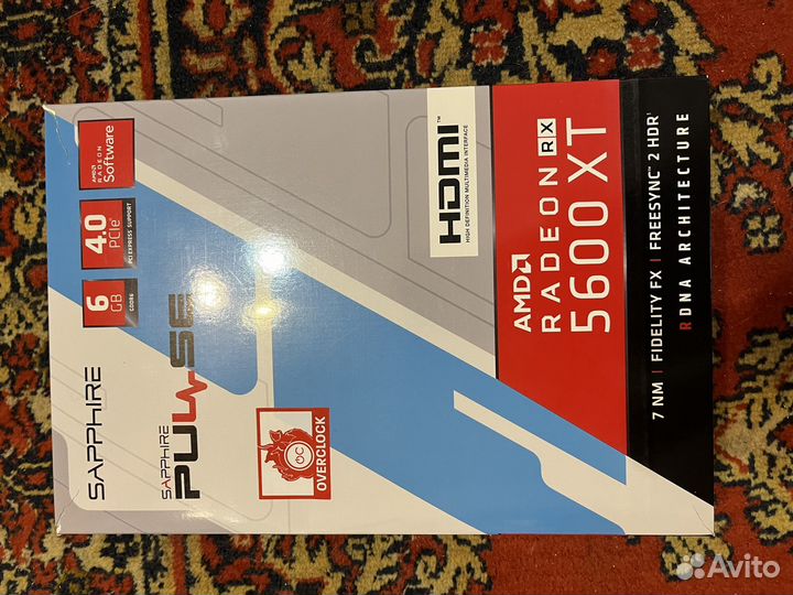 Видеокарта RX 5600 xt