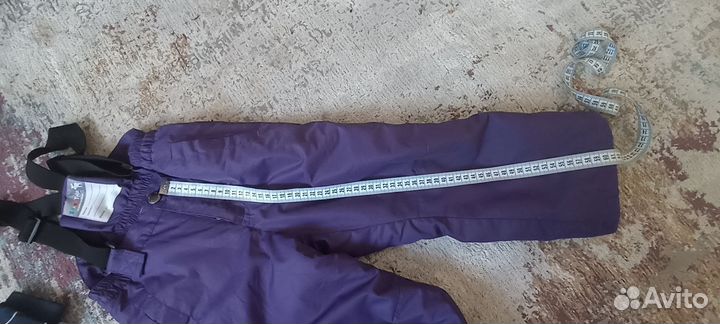 Комбинезон зимний костюм для девочки 104