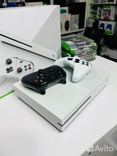 Xbox One S 1TB + 400 Игр Гарантия 12 Месяцев