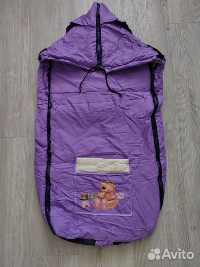 Зимний конверт в коляску