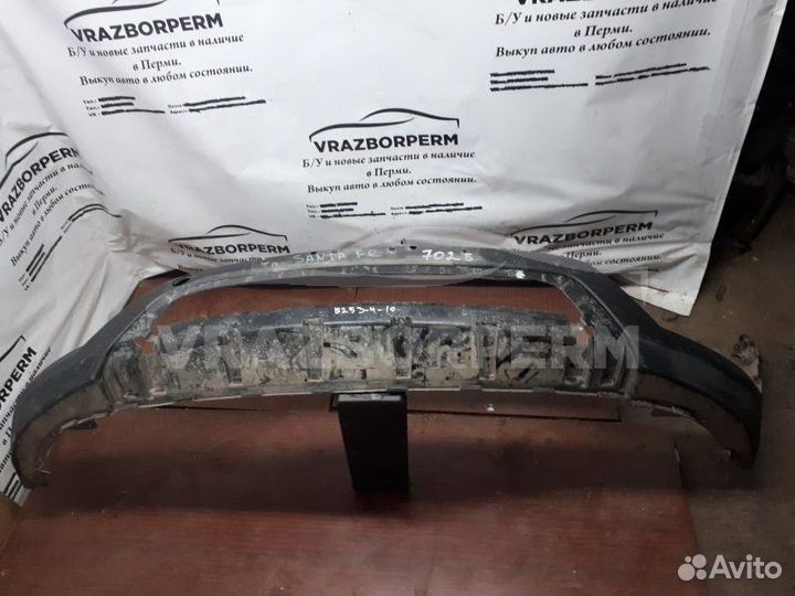 Спойлер бампера Hyundai Santa Fe