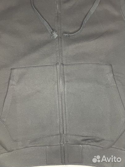 Зип худи stone island черная