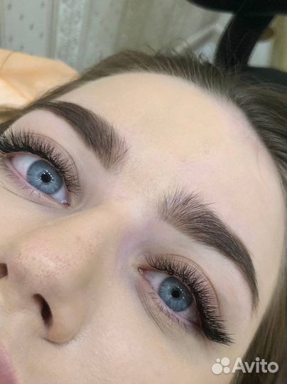 Наращивание ресниц на дому