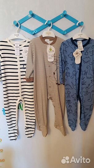 Детская одежда для новорожденных, слип, боди 80