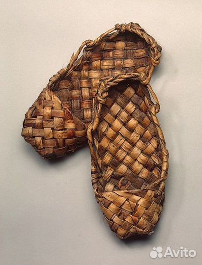 Лапти настоящие старинные 19 век