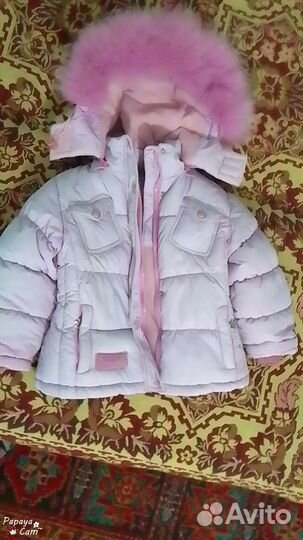 Пуховик для девочки