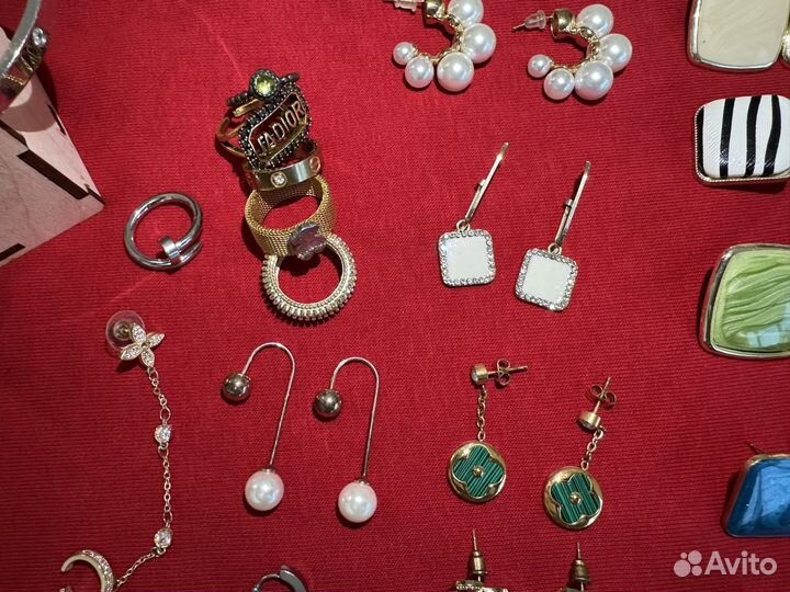 Бижутерия пакетом бу