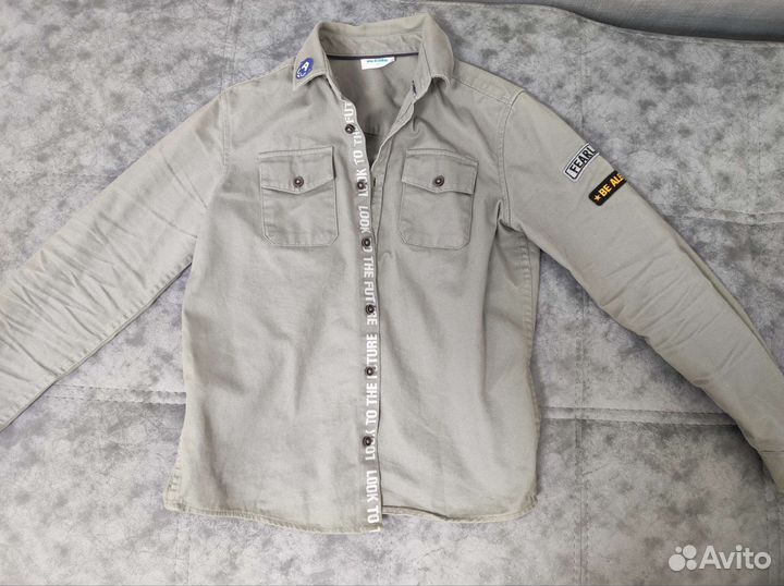 Джинсовая рубашка