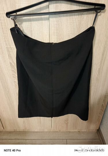 Юбка черная новая 56 размер