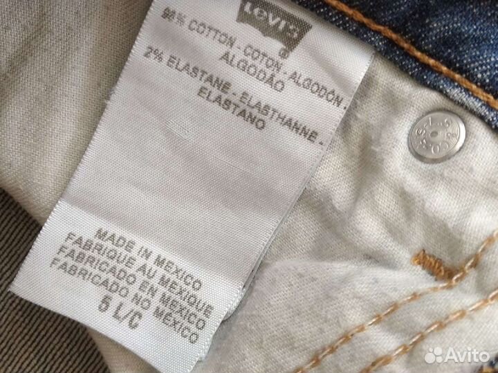 Джинсы levis
