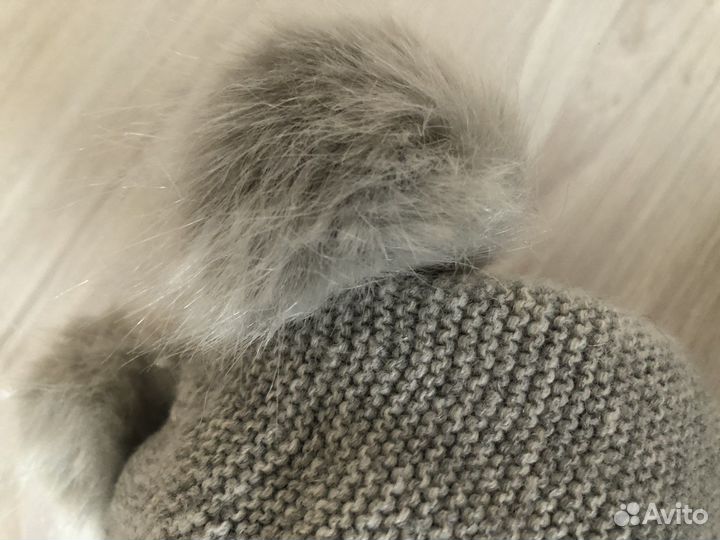 Шапка теплая для новорожденных