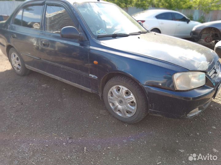 Хендай Хундай Акцент Hyundai accent Двс кпп Двери