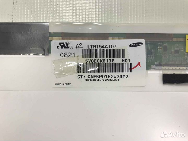 Матрица 15.4 1280x800 wxga 1 лампа (1 ccfl)