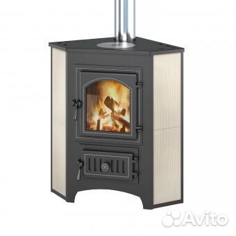 Печь-Камин везувий пк-01 (220) угловой бежевый