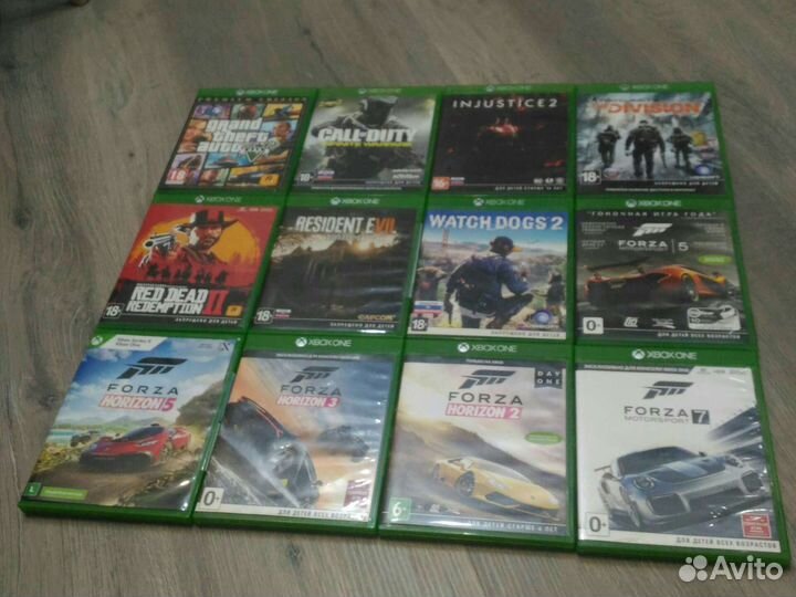 Диски игры xbox one