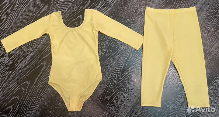 Купальник гимнастический и велосипедки