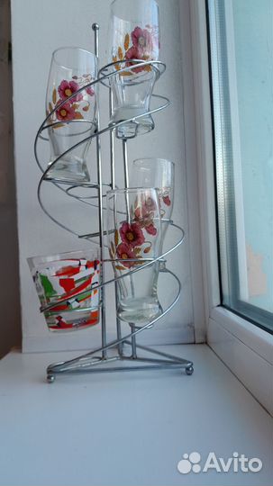 Стаканы + держатель