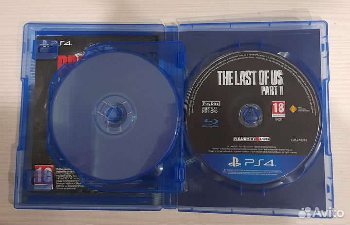 The last of us 2 ps4 диск