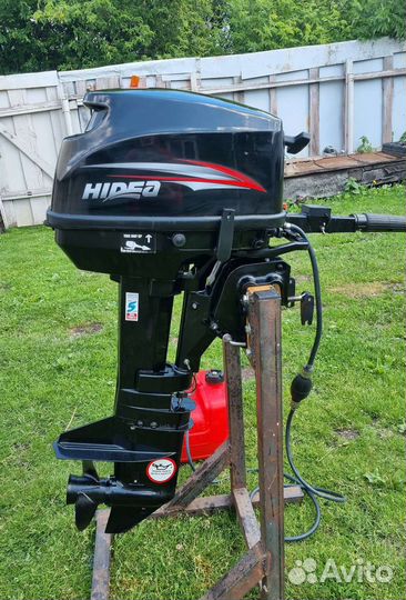 Лодочный мотор hidea 9.8. 48м/ч